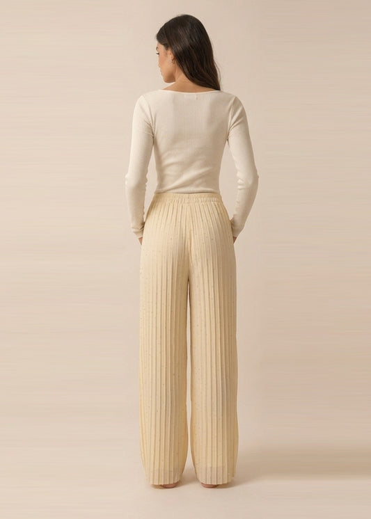 Blush Shimmer Trousers