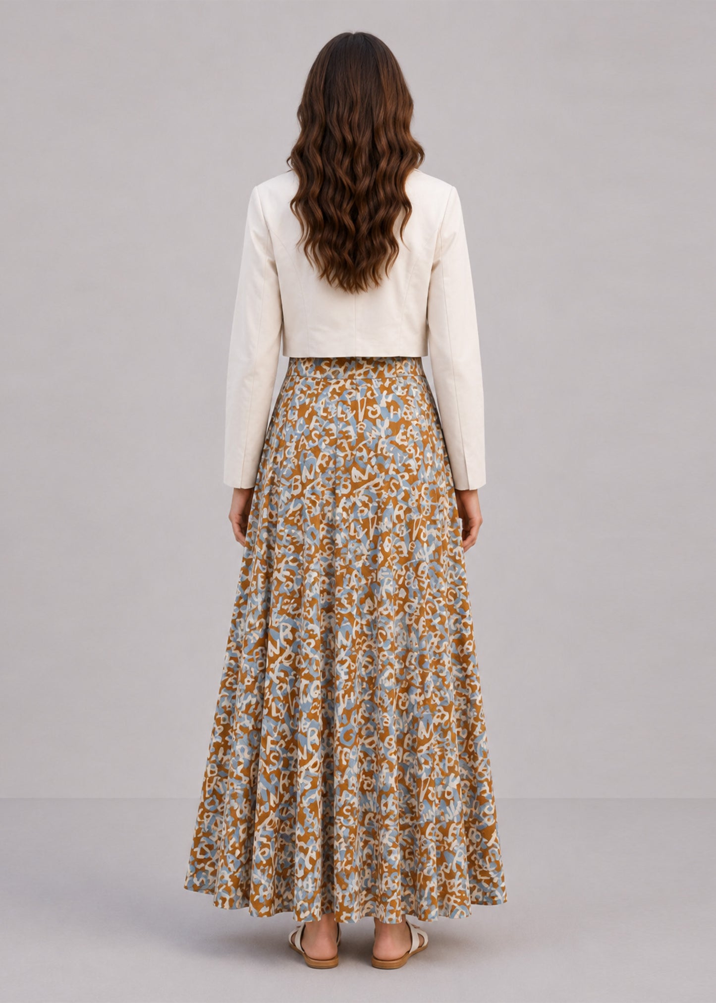 Azure Bloom Dress