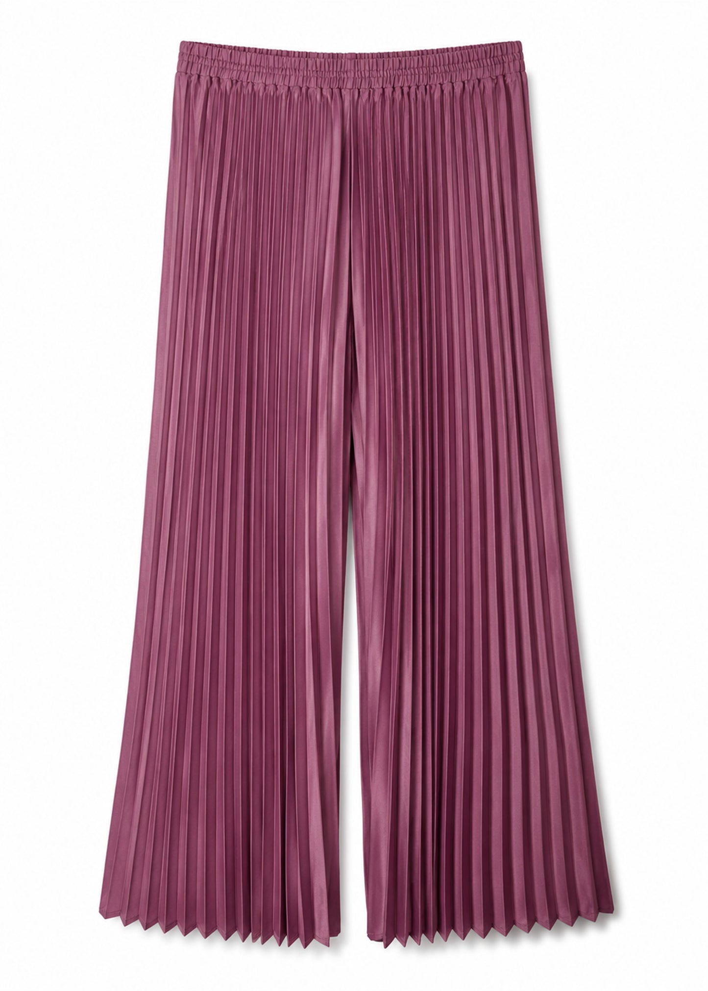 Crimson Pleat Trousers