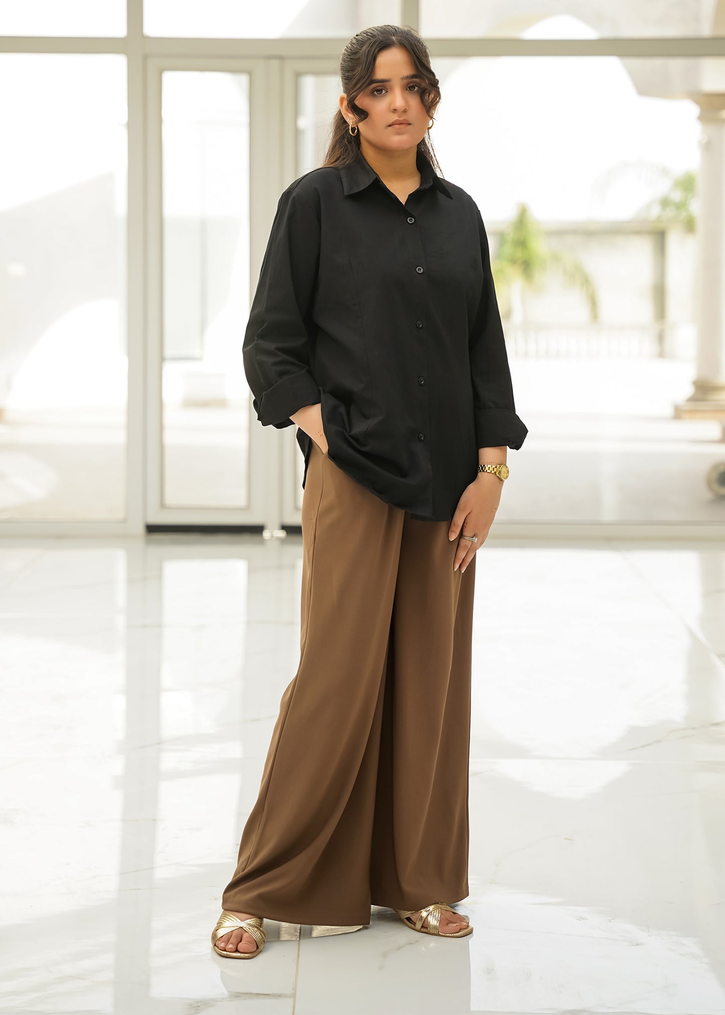 Mocha Flow Trousers