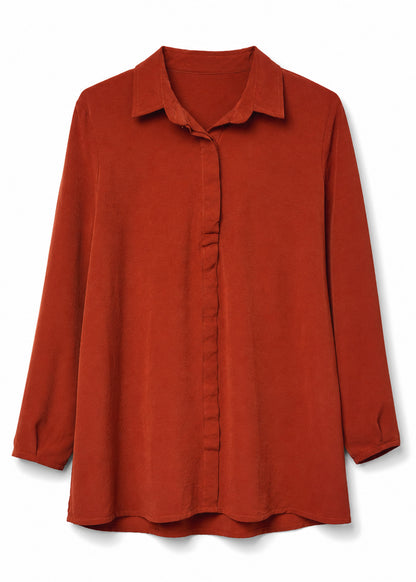 Terracotta Flow Tunic Set