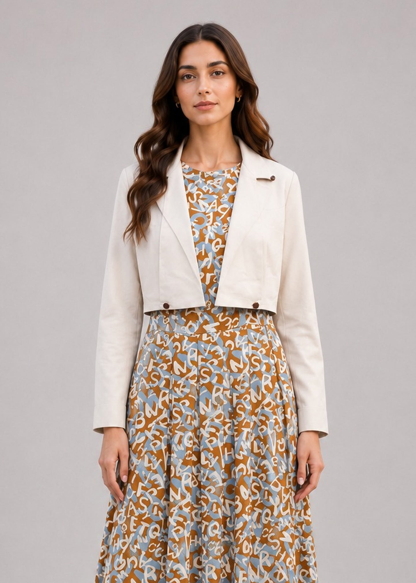 Azure Bloom Dress